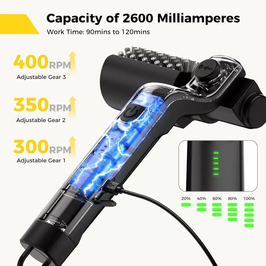 Powerful Electric Grill Cleaner